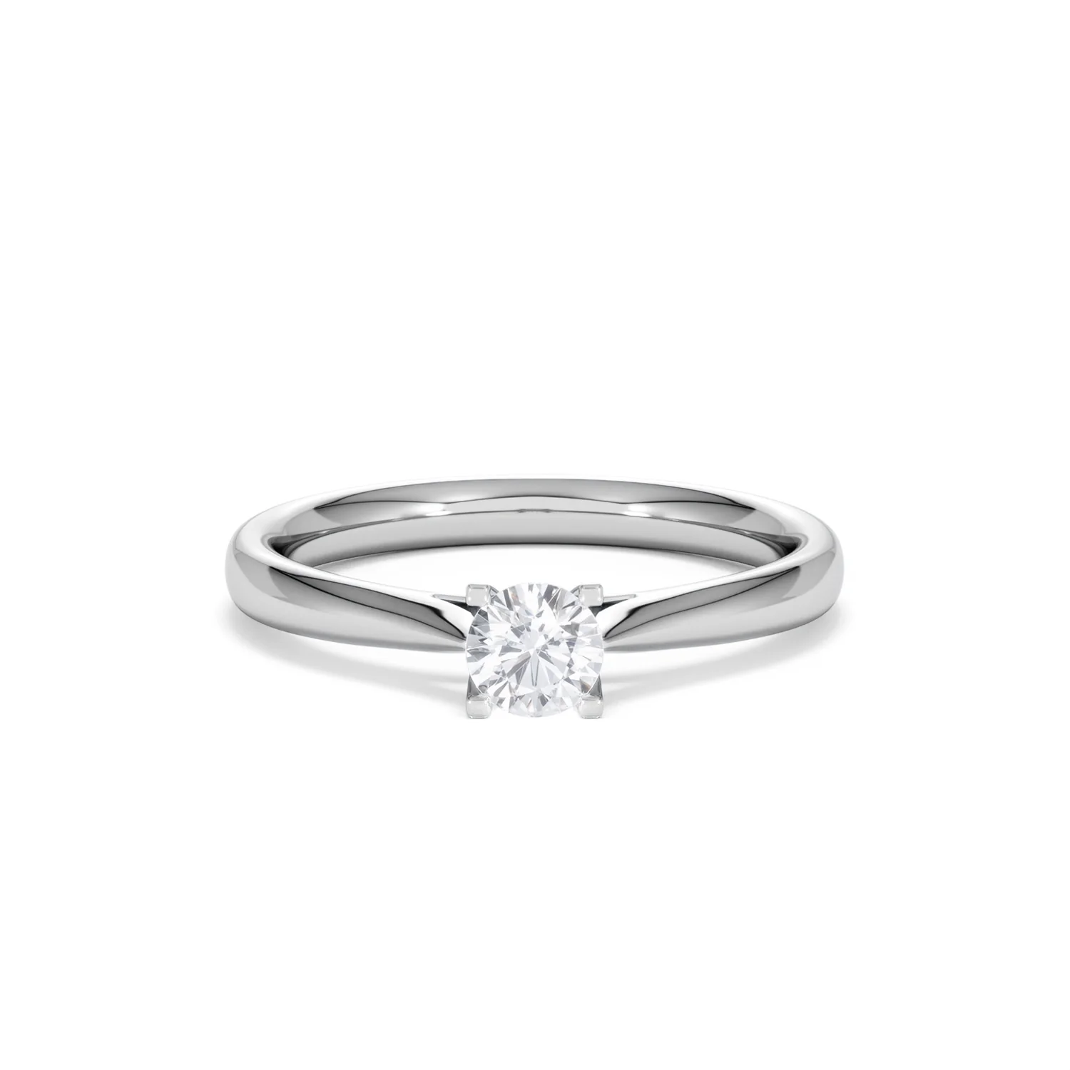 Engagement Ring Grace 0.33ct Lab Diamond G/Vs in Platinum - Image 8