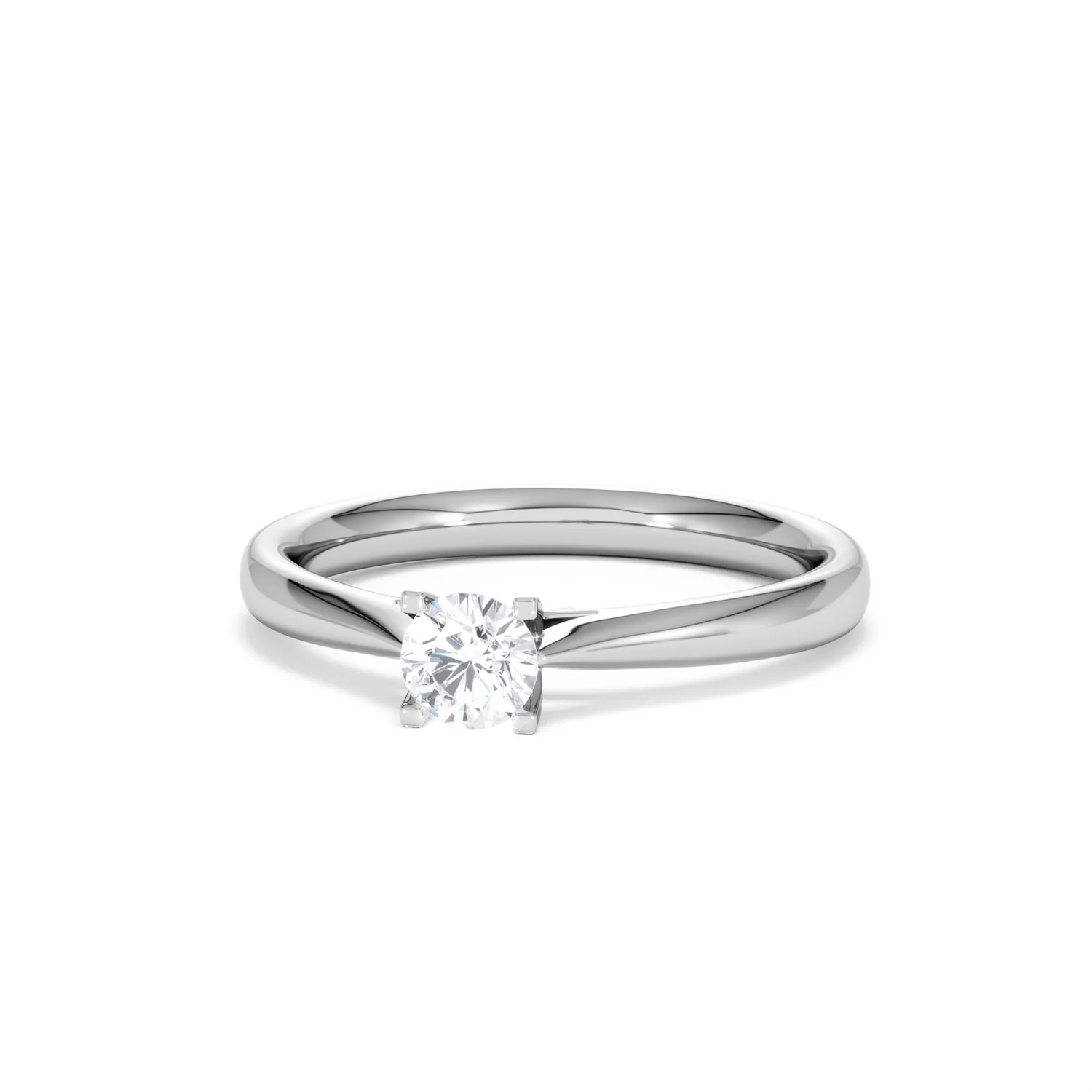 Engagement Ring Grace 0.33ct Lab Diamond G/Vs in Platinum - Image 85