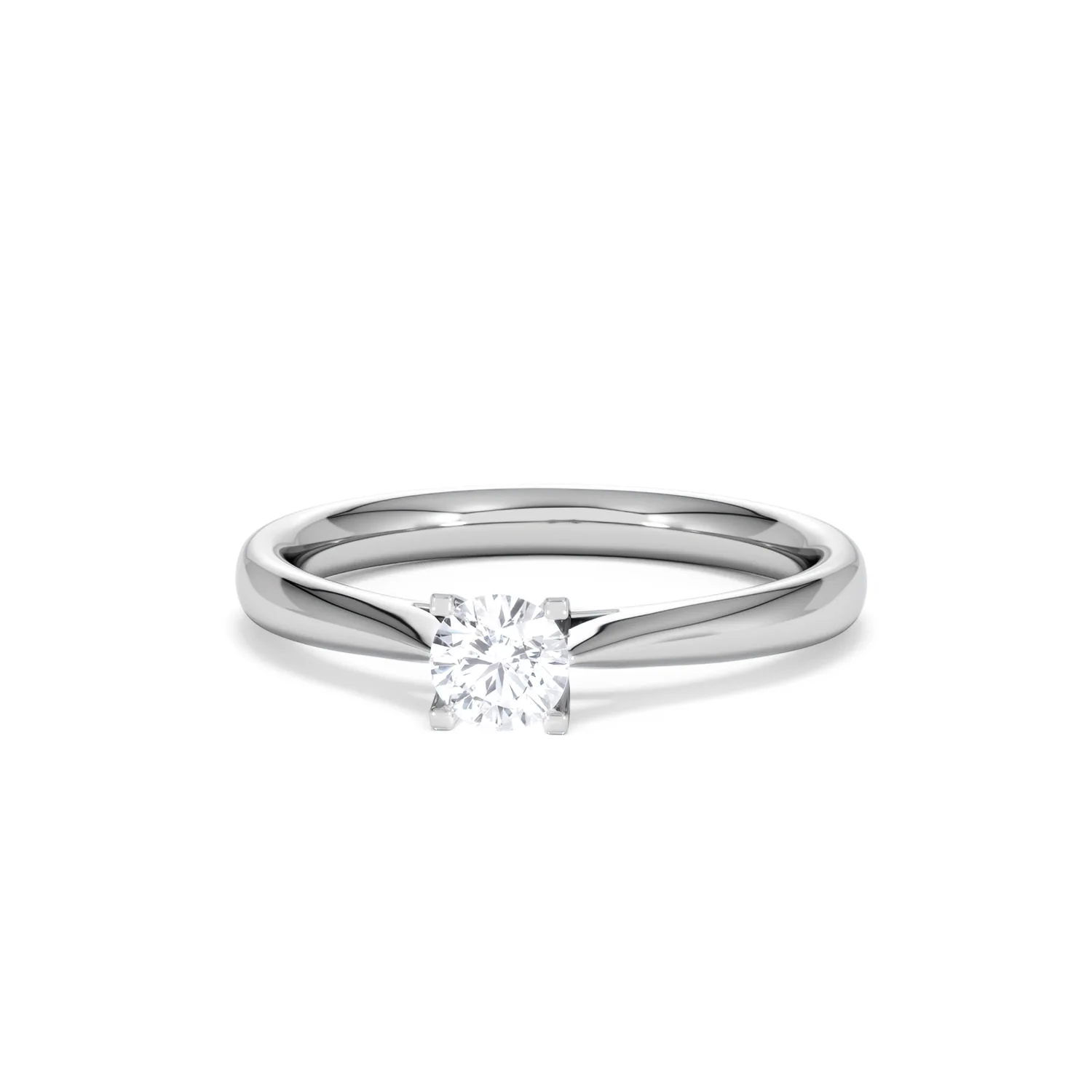 Engagement Ring Grace 0.33ct Lab Diamond G/Vs in Platinum - Image 86