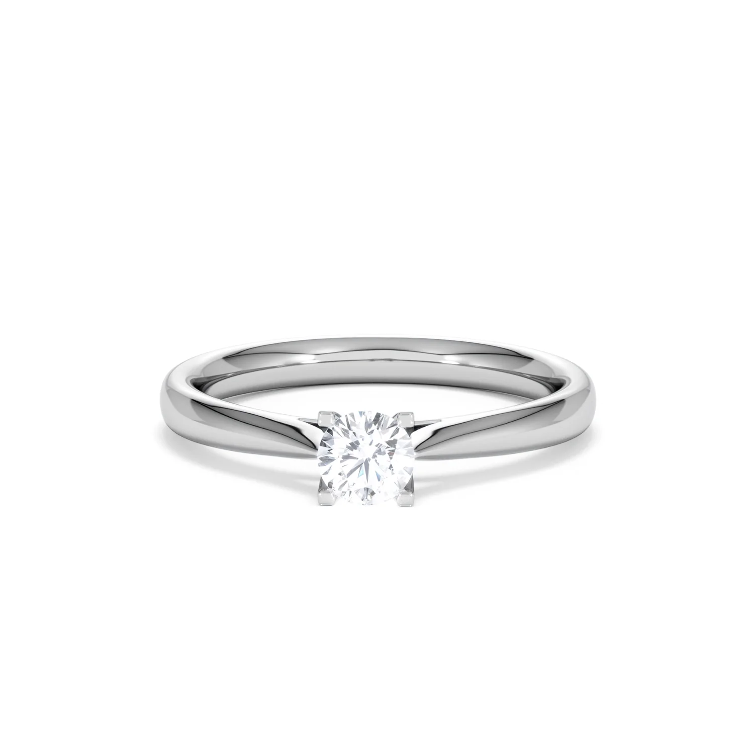 Engagement Ring Grace 0.33ct Lab Diamond G/Vs in Platinum - Image 87