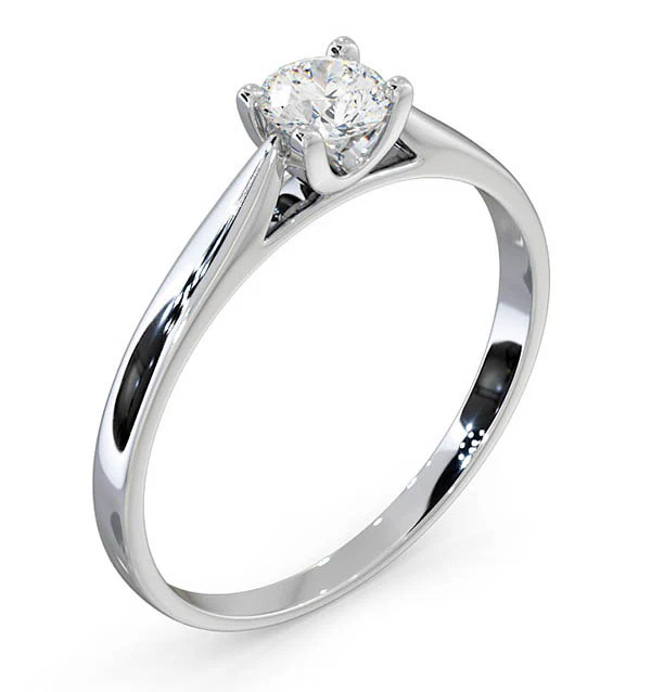 Engagement Ring Grace 0.33ct Lab Diamond H/Si in Platinum - Image 2