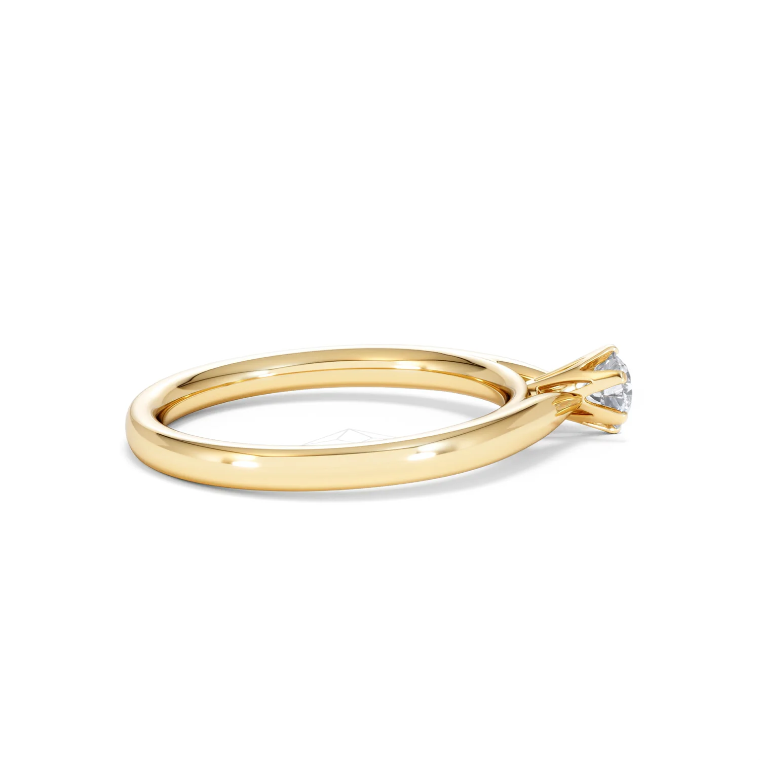 Engagement Ring High Set Chloe 0.25ct Lab Diamond G/Vs in 18K Gold - Image 30