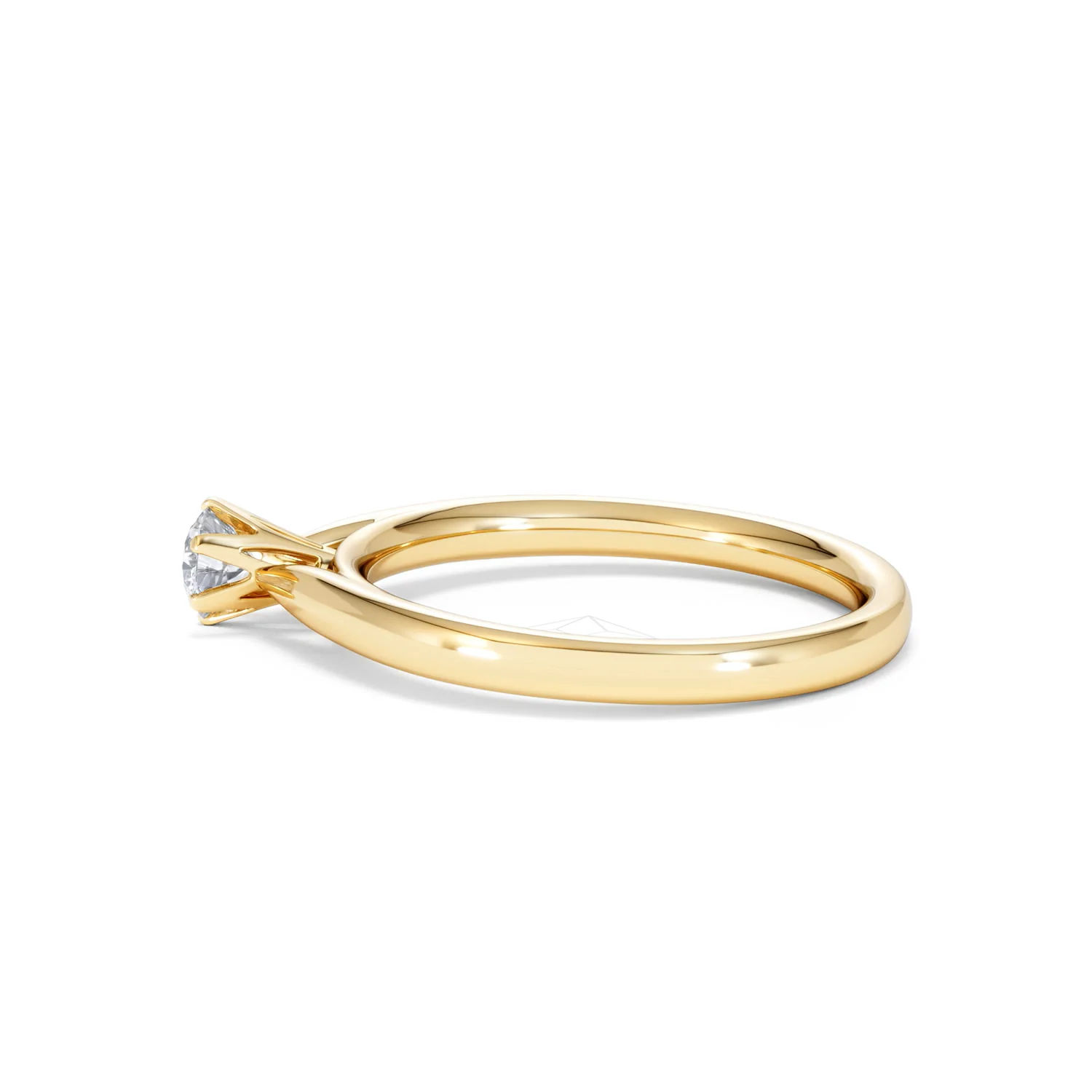 Engagement Ring High Set Chloe 0.25ct Lab Diamond G/Vs in 18K Gold - Image 66