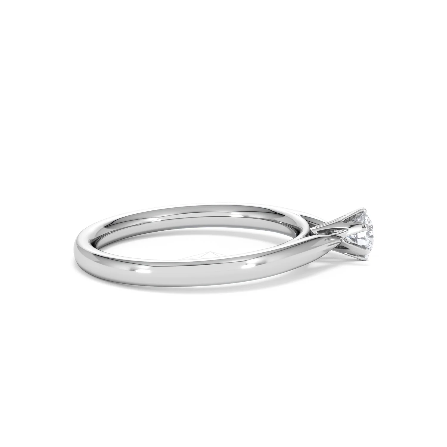 Engagement Ring High Set Chloe 0.25ct Lab Diamond G/Vs in 18KW Gold - Image 28