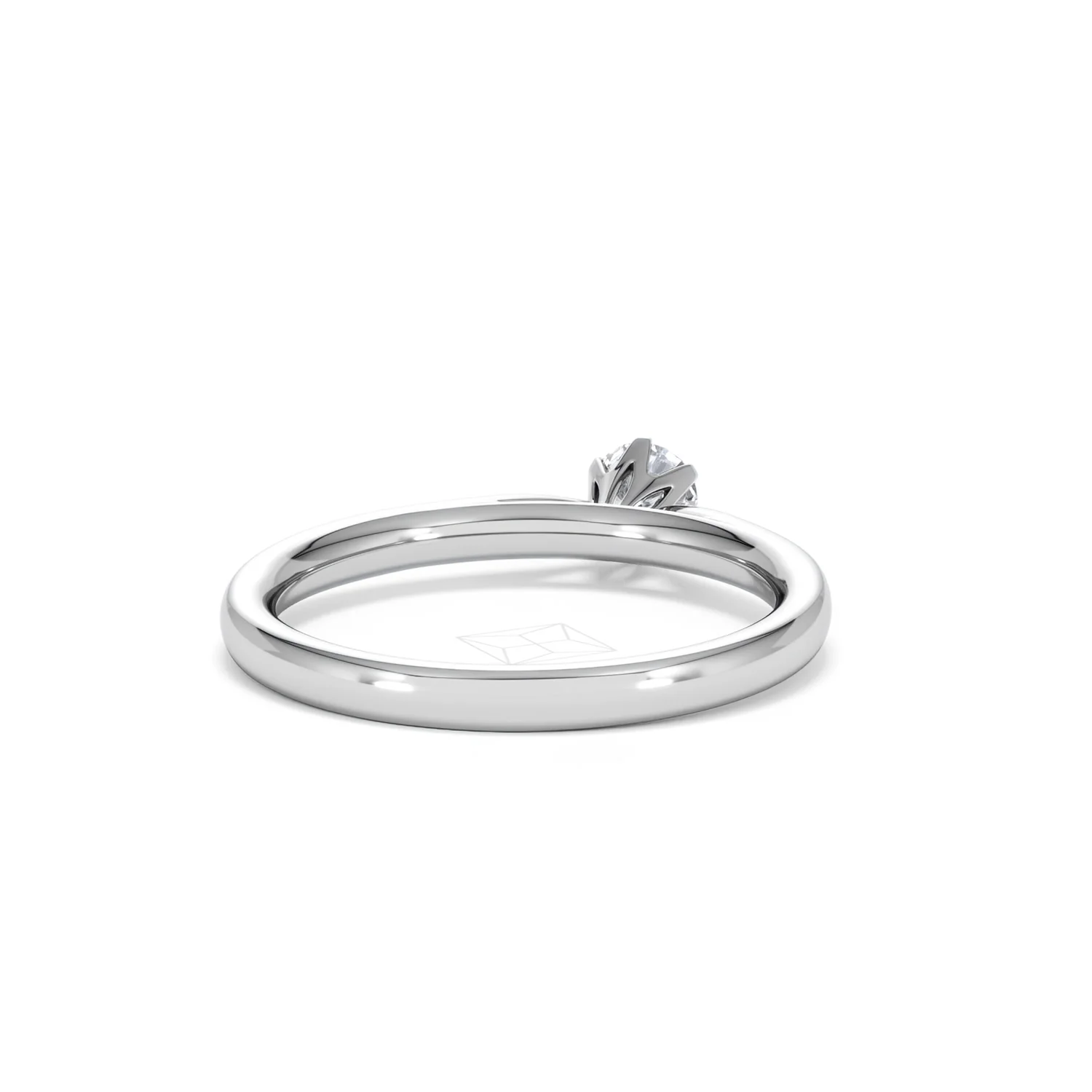 Engagement Ring High Set Chloe 0.25ct Lab Diamond G/Vs in 18KW Gold - Image 44