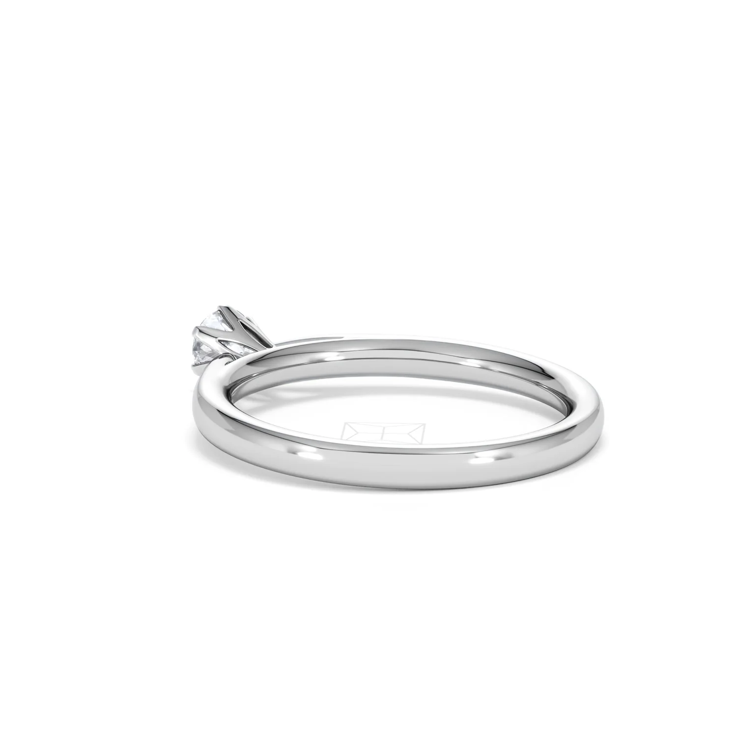Engagement Ring High Set Chloe 0.25ct Lab Diamond G/Vs in Platinum - Image 57
