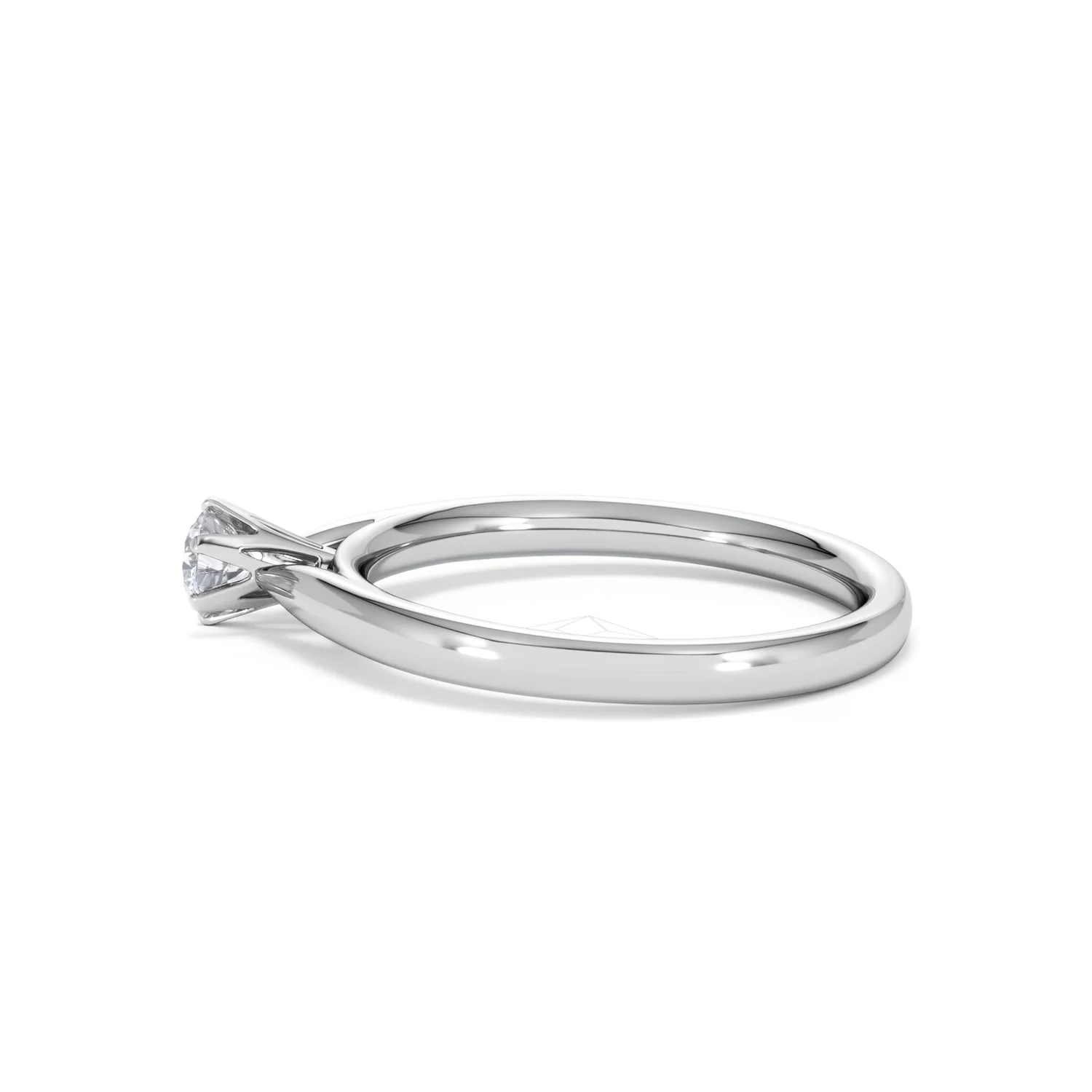Engagement Ring High Set Chloe 0.25ct Lab Diamond G/Vs in Platinum - Image 66