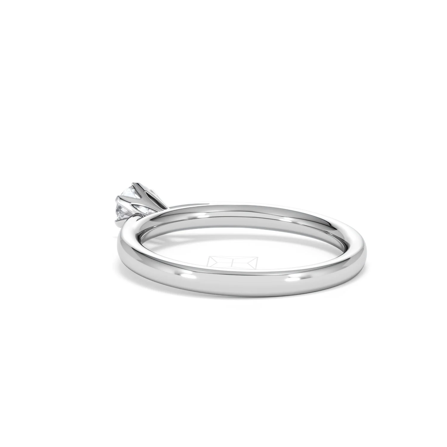 Engagement Ring High Set Chloe 0.33ct Lab Diamond G/Vs in 18KW Gold - Image 57