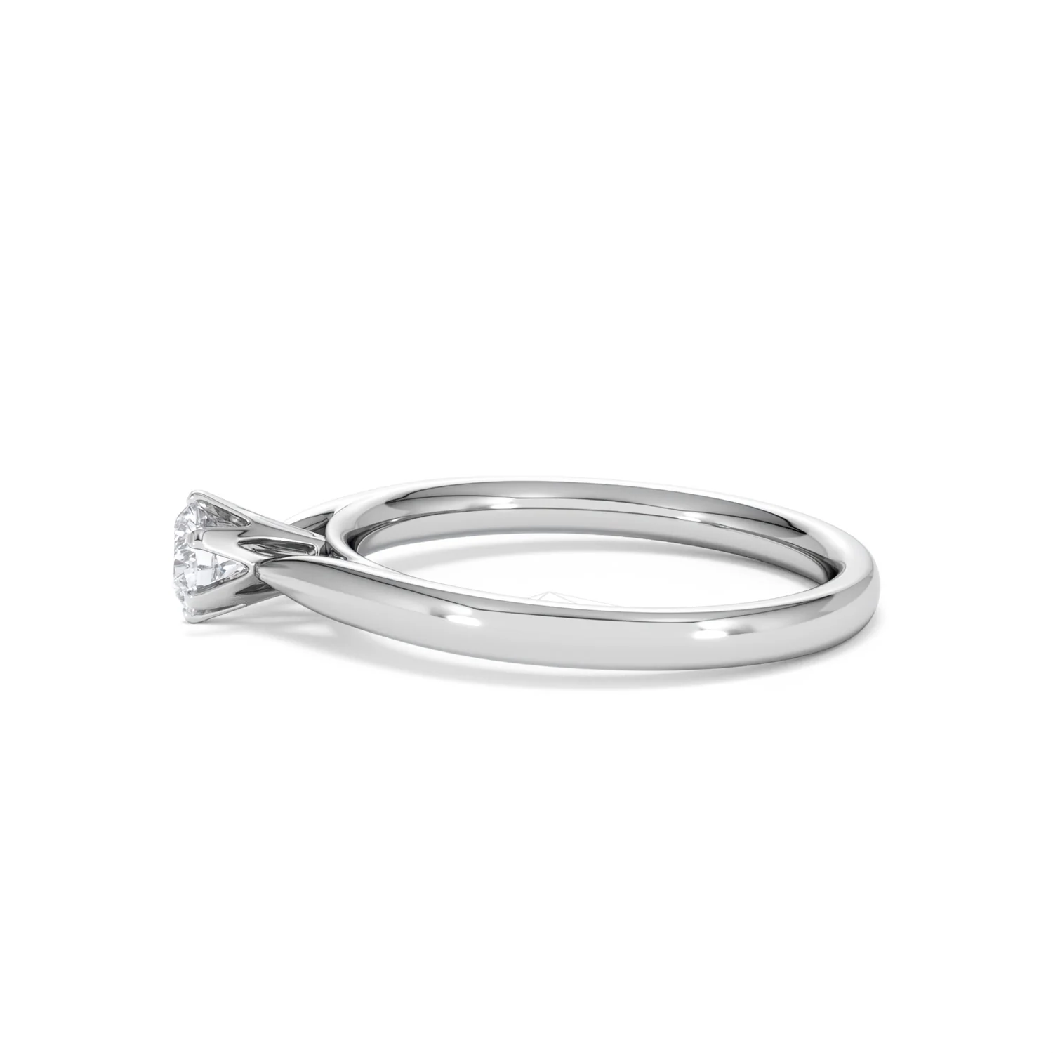 Engagement Ring High Set Chloe 0.33ct Lab Diamond G/Vs in 18KW Gold - Image 69