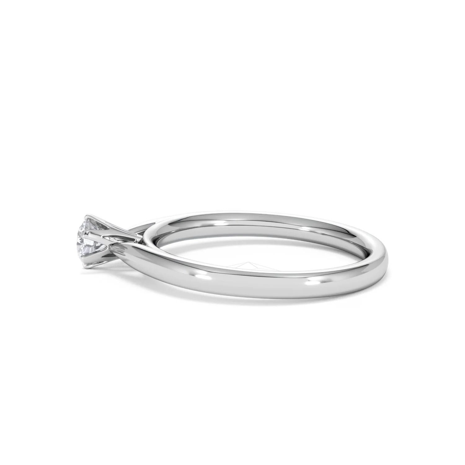 Engagement Ring High Set Chloe 18K White Gold Diamond 0.25CT H/SI - Image 67
