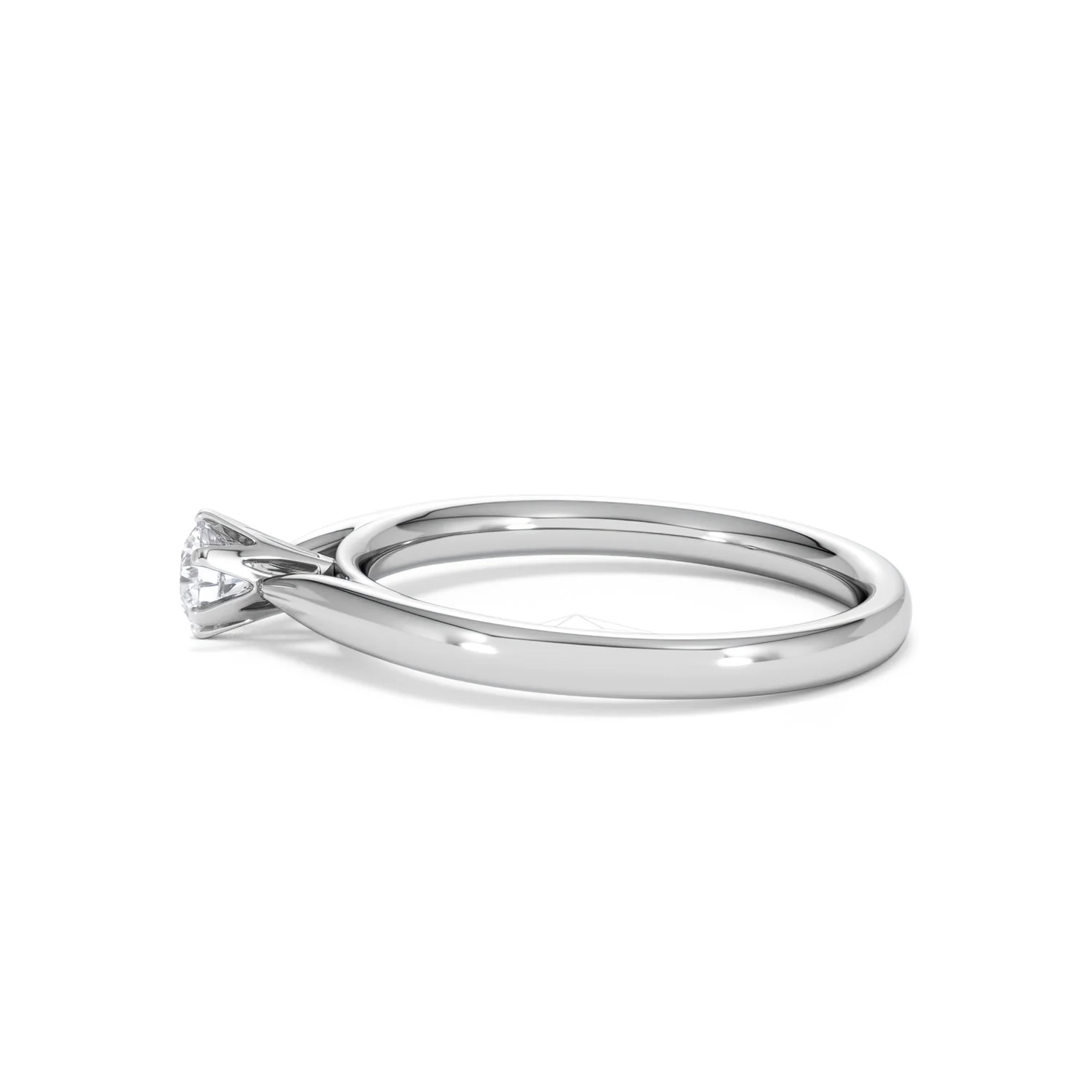 Engagement Ring High Set Chloe 18K White Gold Diamond 0.25CT H/SI - Image 68