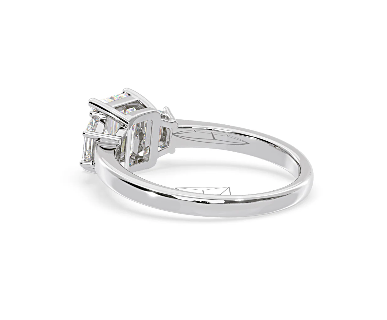 Erika Lab Diamond 1.70ct Emerald Cut Ring in 18K White Gold F/VS1 - Image 36