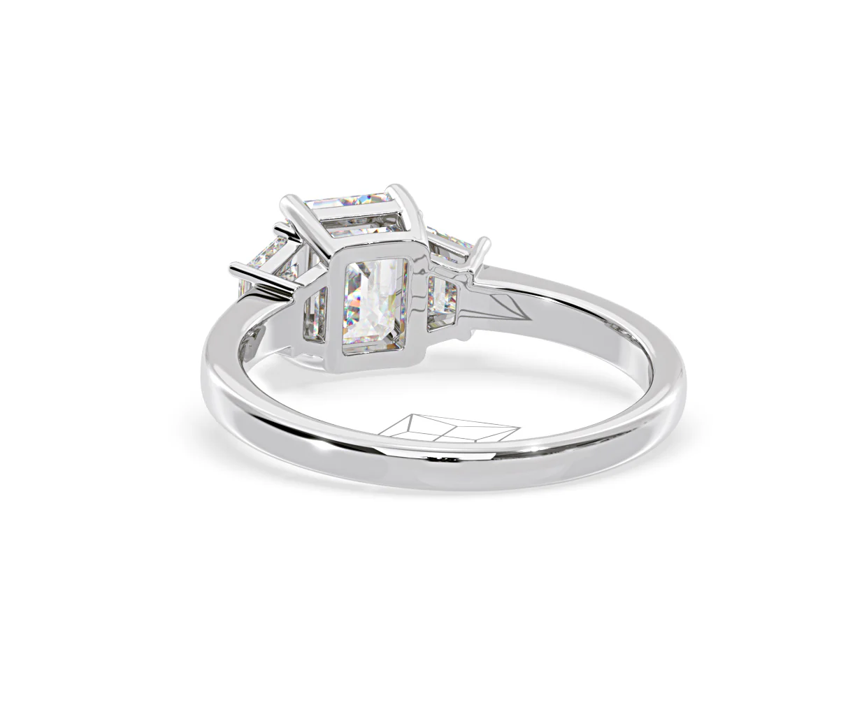 Erika Lab Diamond 1.70ct Emerald Cut Ring in 18K White Gold F/VS1 - Image 42