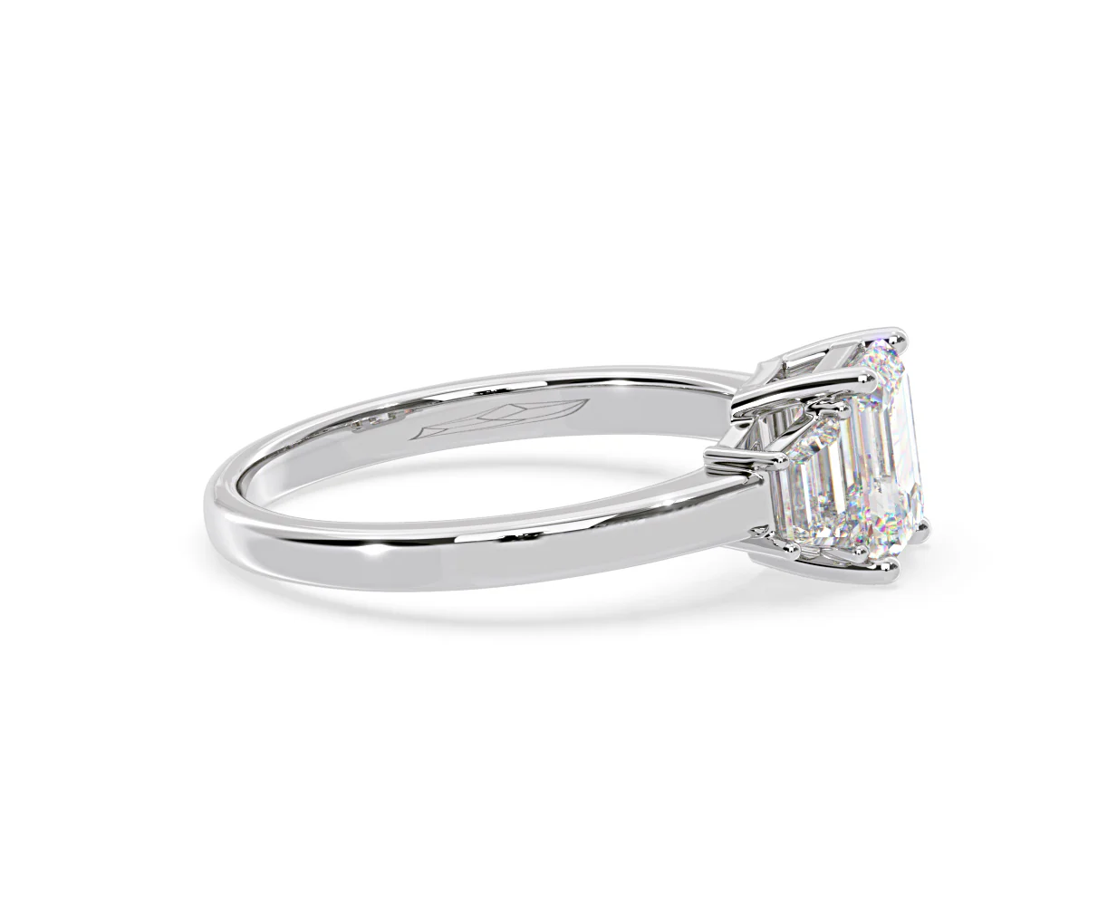 Erika Lab Diamond 1.70ct Emerald Cut Ring in 18K White Gold F/VS1 - Image 69