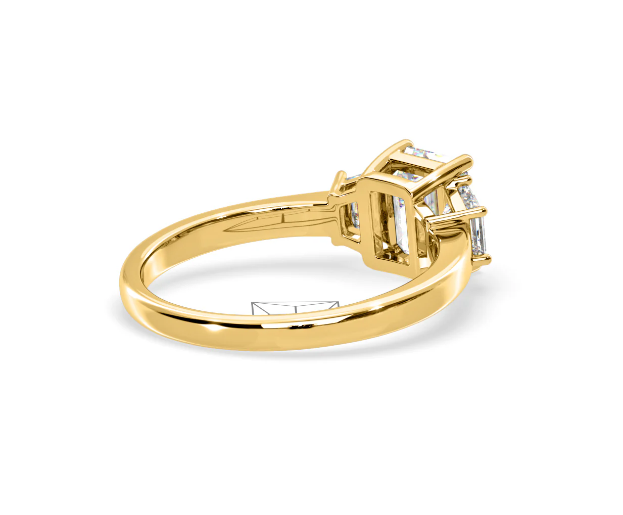 Erika Lab Diamond 1.70ct Emerald Cut Ring in 18K Yellow Gold F/VS1 - Image 56