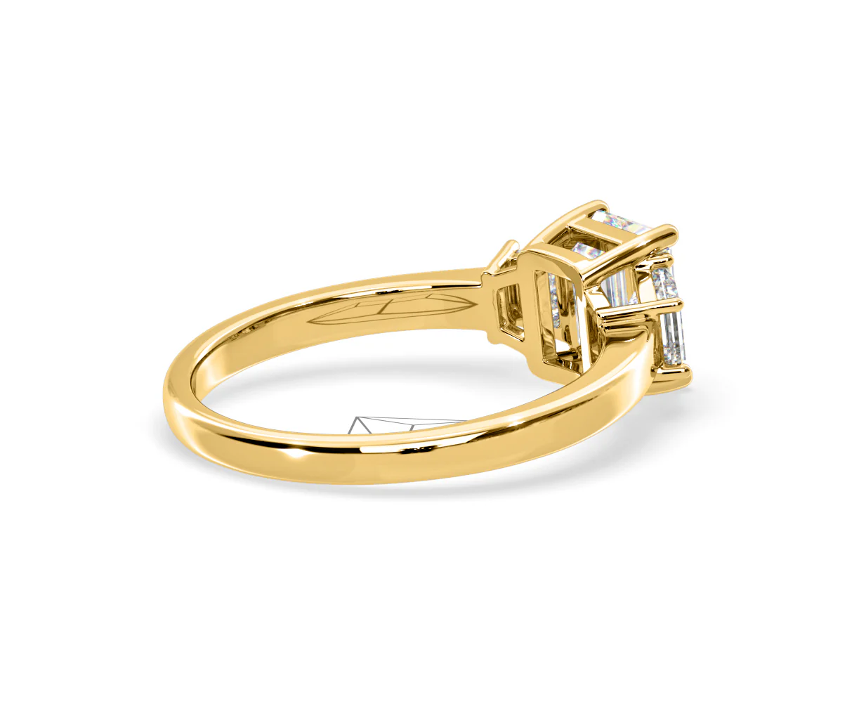 Erika Lab Diamond 1.70ct Emerald Cut Ring in 18K Yellow Gold F/VS1 - Image 58