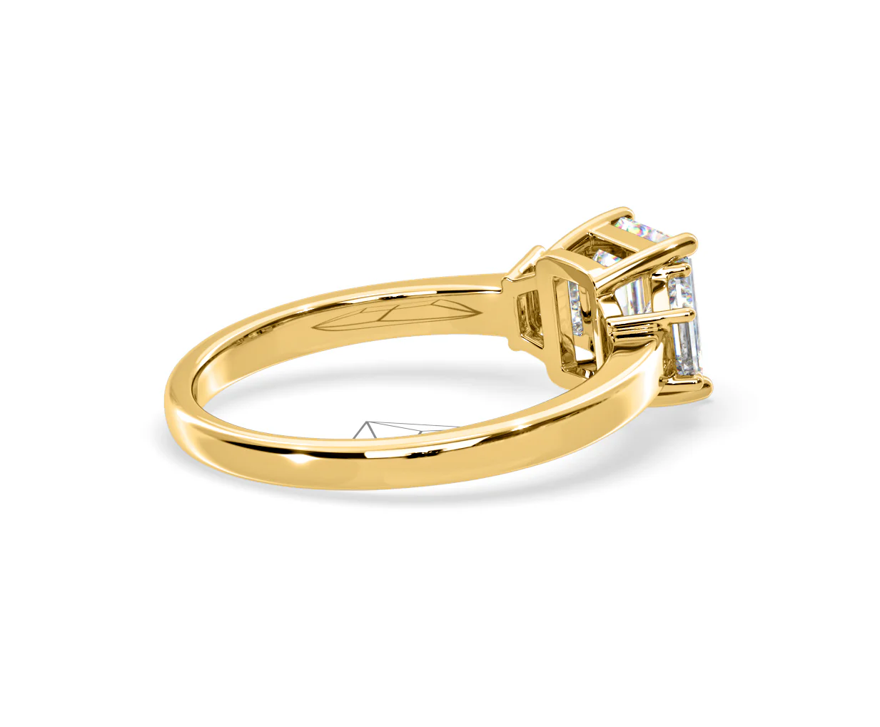 Erika Lab Diamond 1.70ct Emerald Cut Ring in 18K Yellow Gold F/VS1 - Image 59