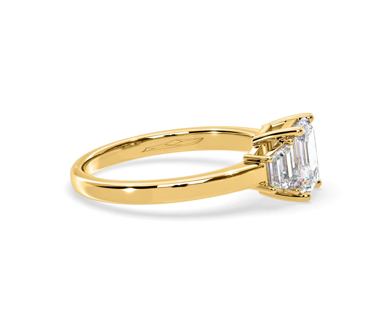 Erika Lab Diamond 1.70ct Emerald Cut Ring in 18K Yellow Gold F/VS1 - Image 69