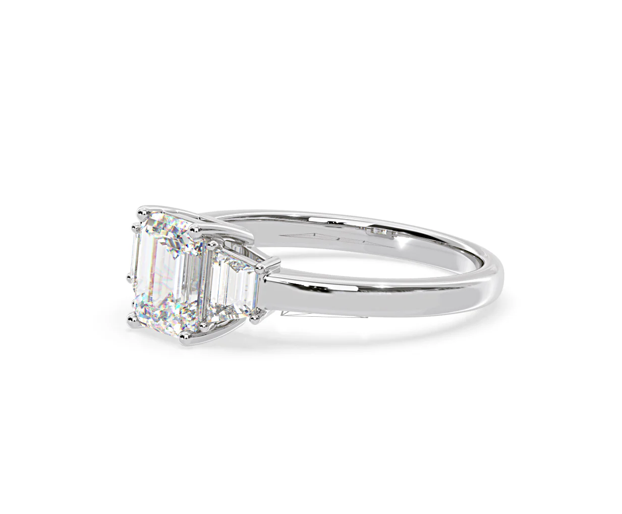 Erika Lab Diamond 1.70ct Emerald Cut Ring in Platinum F/VS1 - Image 18