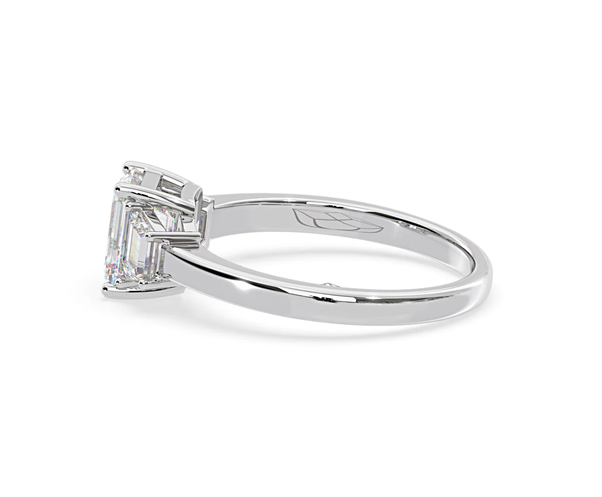 Erika Lab Diamond 1.70ct Emerald Cut Ring in Platinum F/VS1 - Image 28