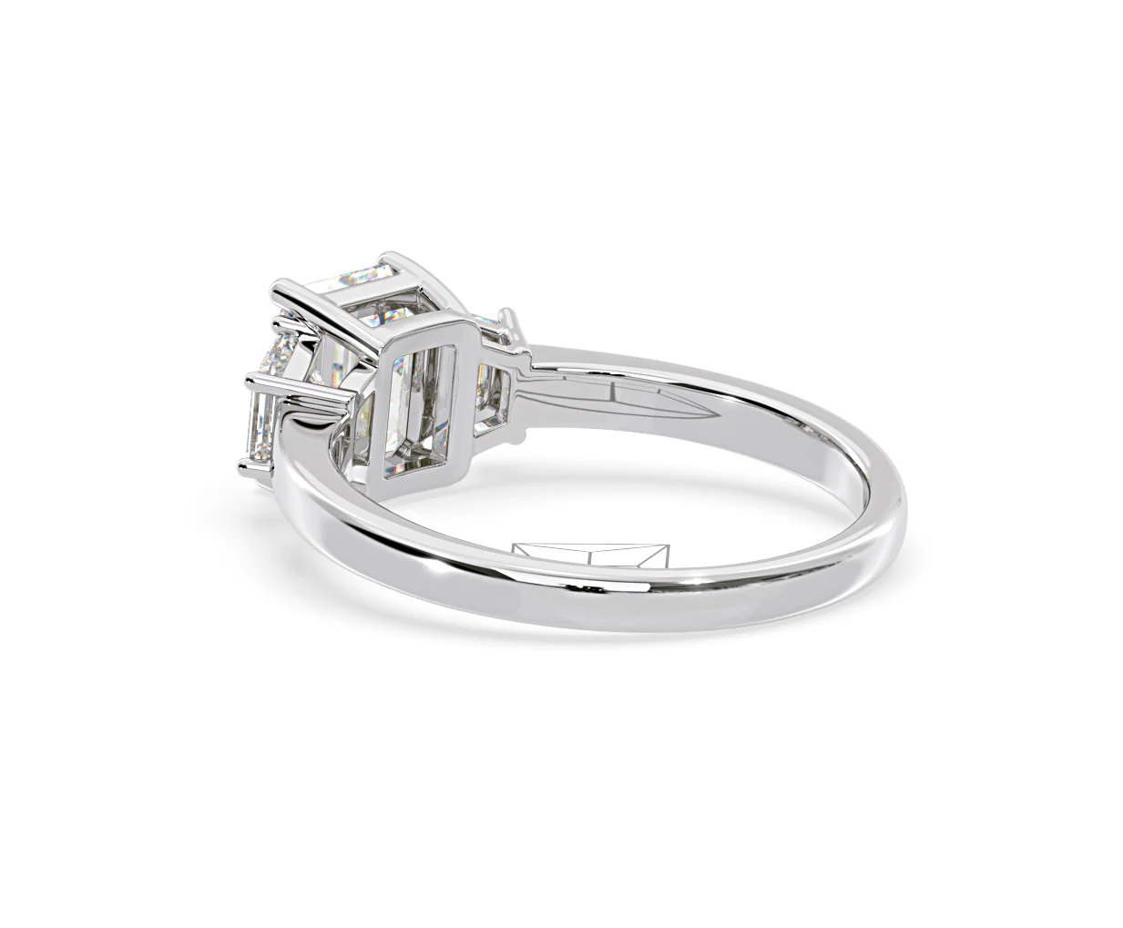 Erika Lab Diamond 1.70ct Emerald Cut Ring in Platinum F/VS1 - Image 37
