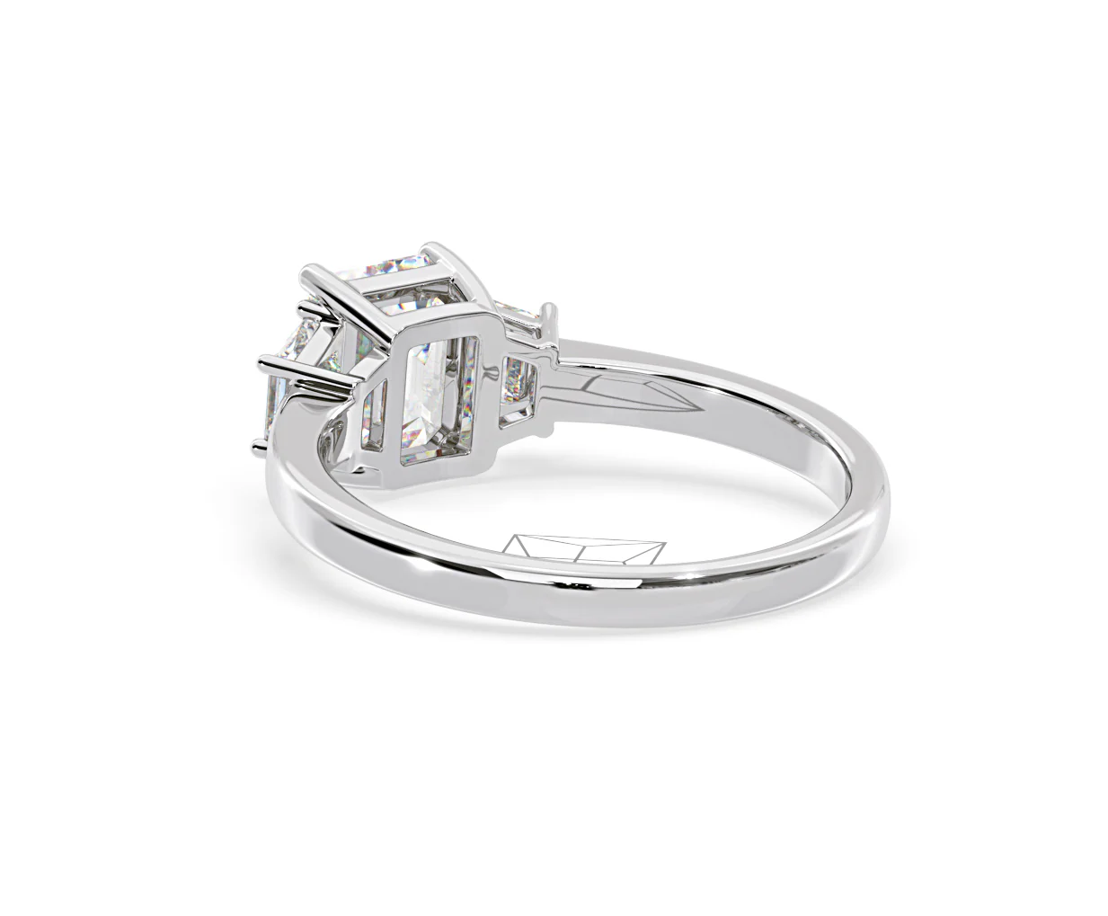 Erika Lab Diamond 1.70ct Emerald Cut Ring in Platinum F/VS1 - Image 39
