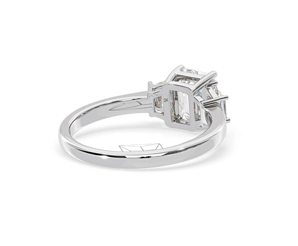 Erika Lab Diamond 1.70ct Emerald Cut Ring in Platinum F/VS1 - Image 54