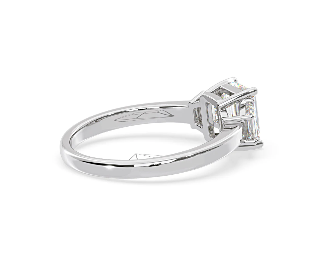Erika Lab Diamond 1.70ct Emerald Cut Ring in Platinum F/VS1 - Image 60
