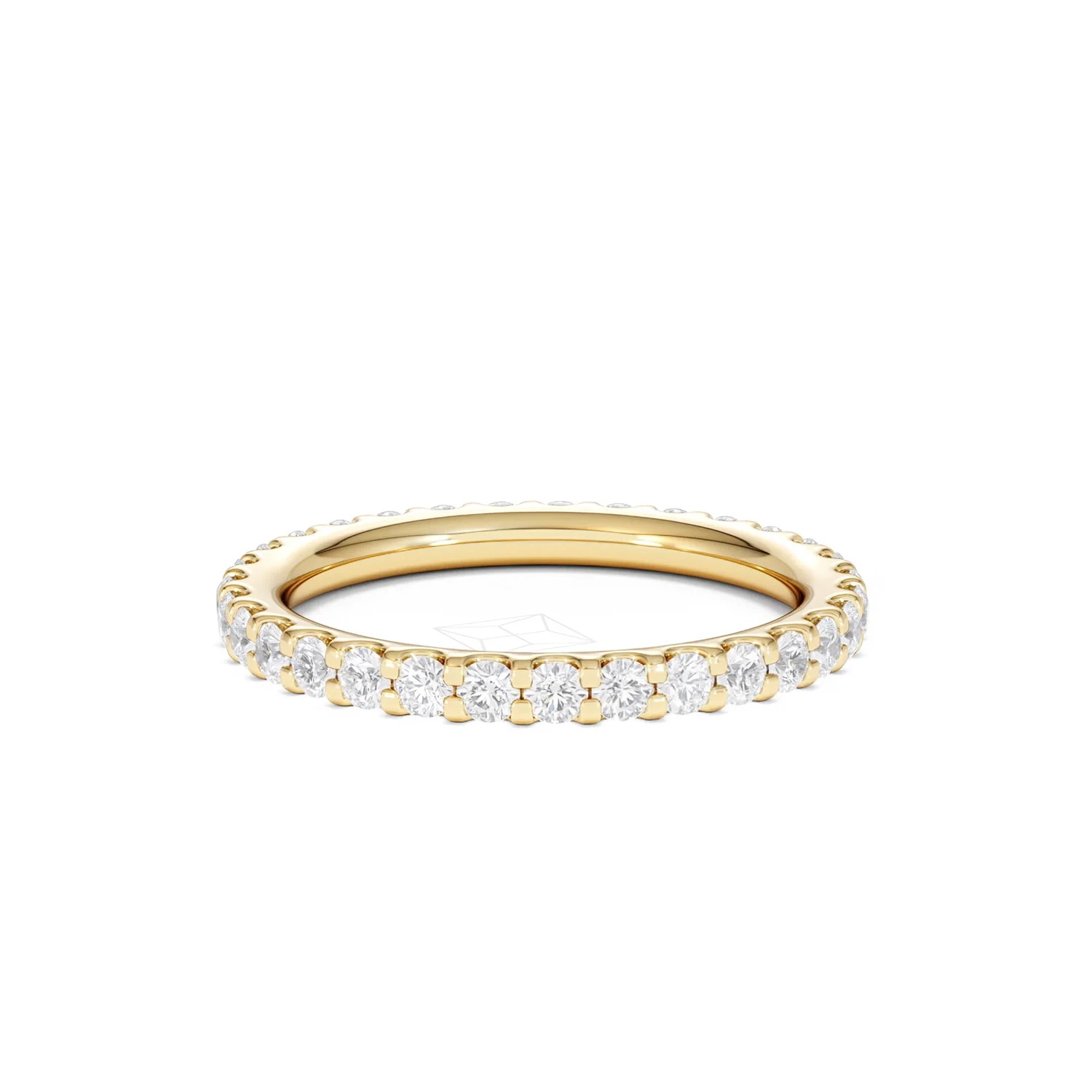 Erin Lab Diamond Eternity Ring 18K Gold 1.00ct G/Vs - Image 24