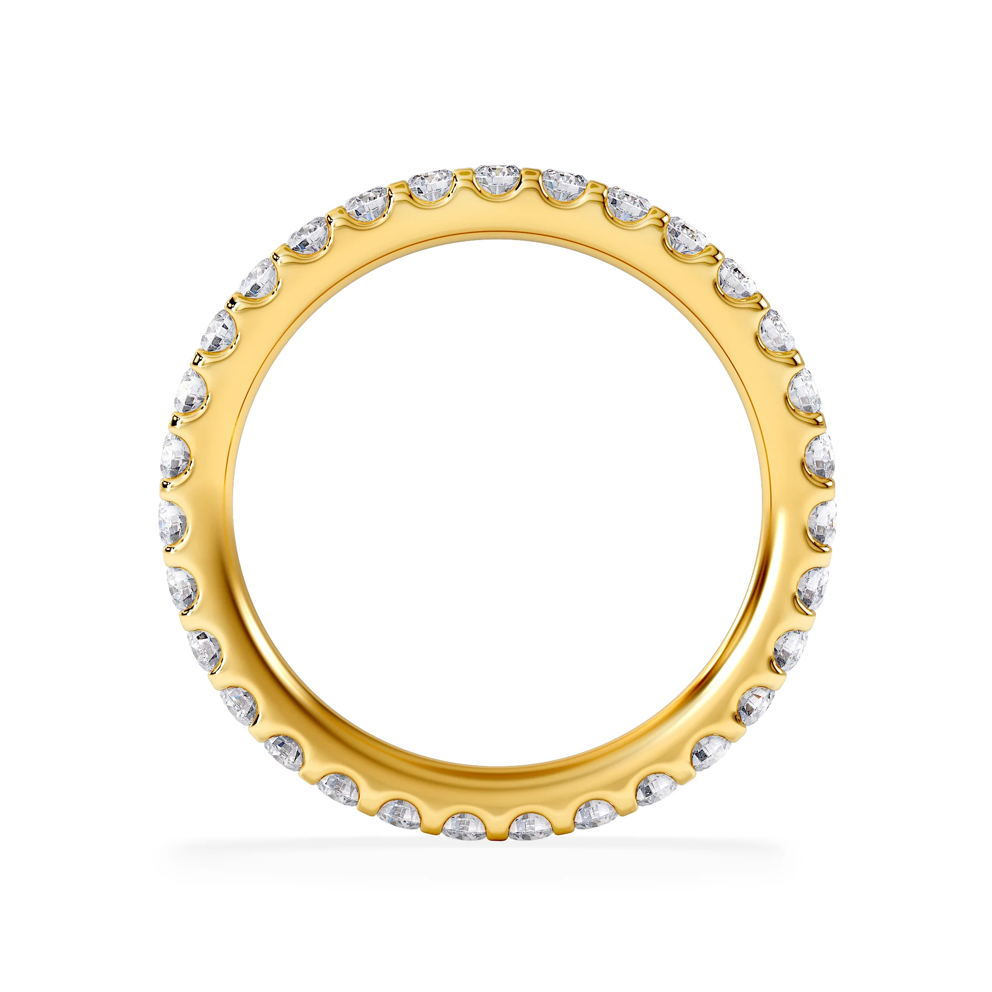 Erin Lab Diamond Eternity Ring 18K Gold 1.00ct G/Vs - Image 3
