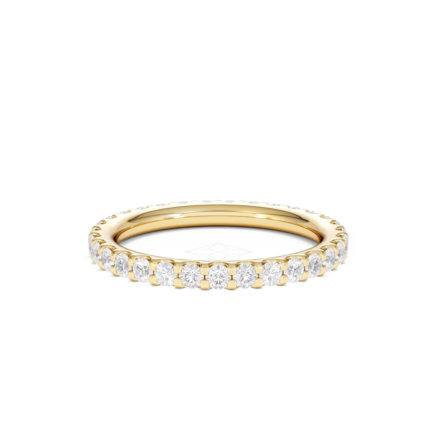 Erin Lab Diamond Eternity Ring 18K Gold 1.00ct G/Vs - Image 8