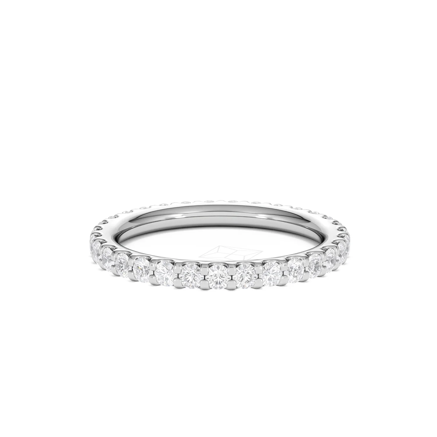 Erin Lab Diamond Eternity Ring 18K White Gold 1.00ct G/Vs - Image 72