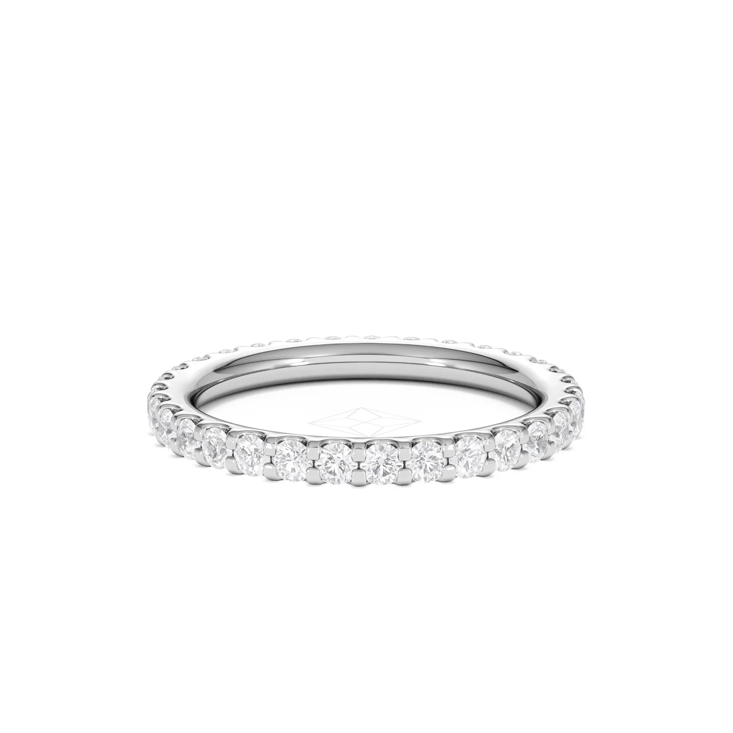 Erin Lab Diamond Eternity Ring Platinum 1.00ct G/Vs - Image 9