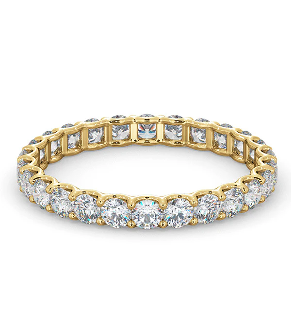 Eternity Ring Chloe 18K Gold Diamond 1.00ct G/Vs - Image 3