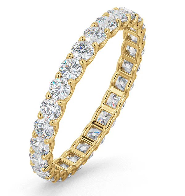 Eternity Ring Chloe 18K Gold Diamond 1.00ct H/Si