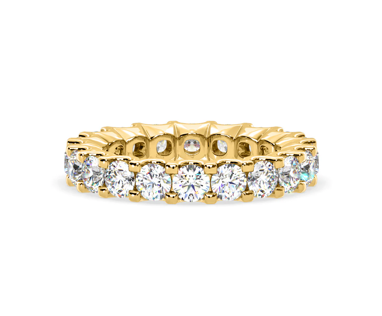 Eternity Ring Chloe 18K Gold Diamond 3.00ct G/Vs - Image 10