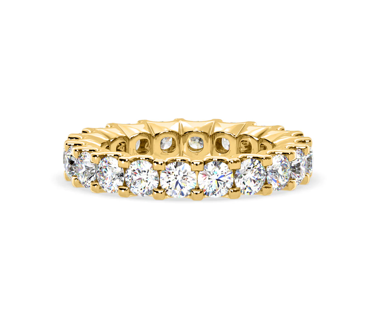 Eternity Ring Chloe 18K Gold Diamond 3.00ct G/Vs - Image 11