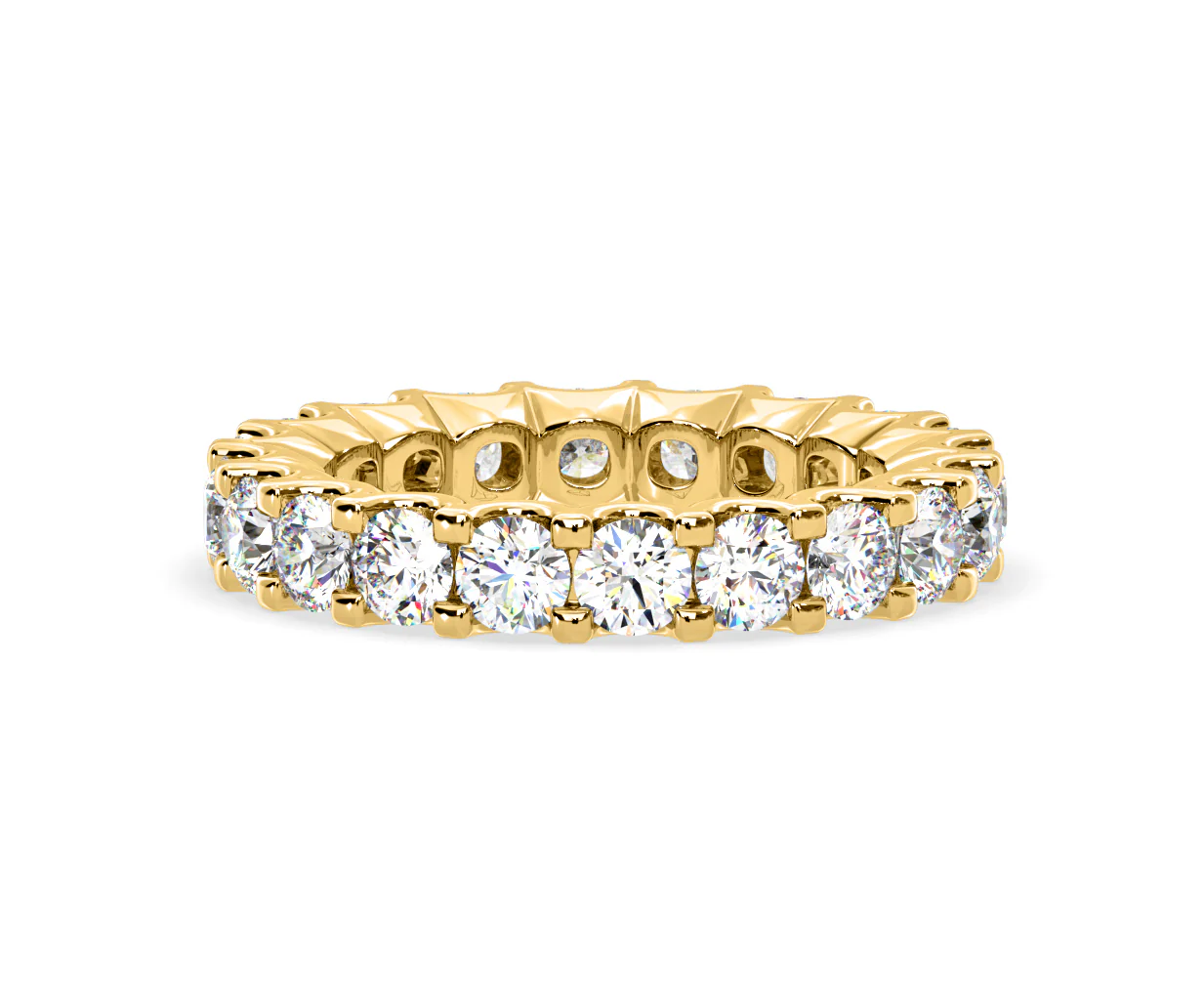 Eternity Ring Chloe 18K Gold Diamond 3.00ct G/Vs - Image 13