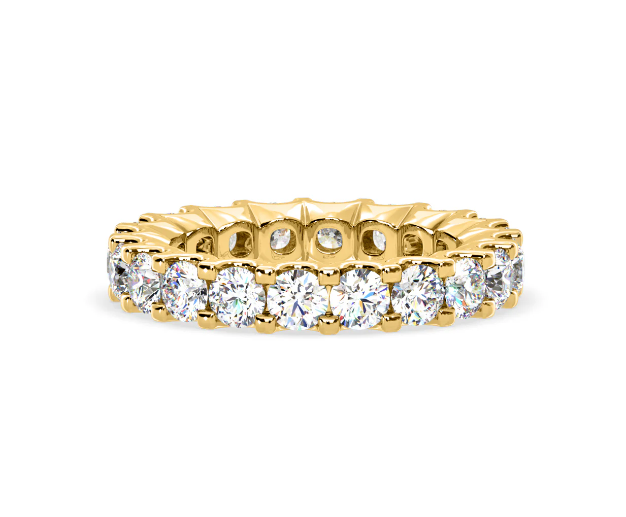 Eternity Ring Chloe 18K Gold Diamond 3.00ct G/Vs - Image 19