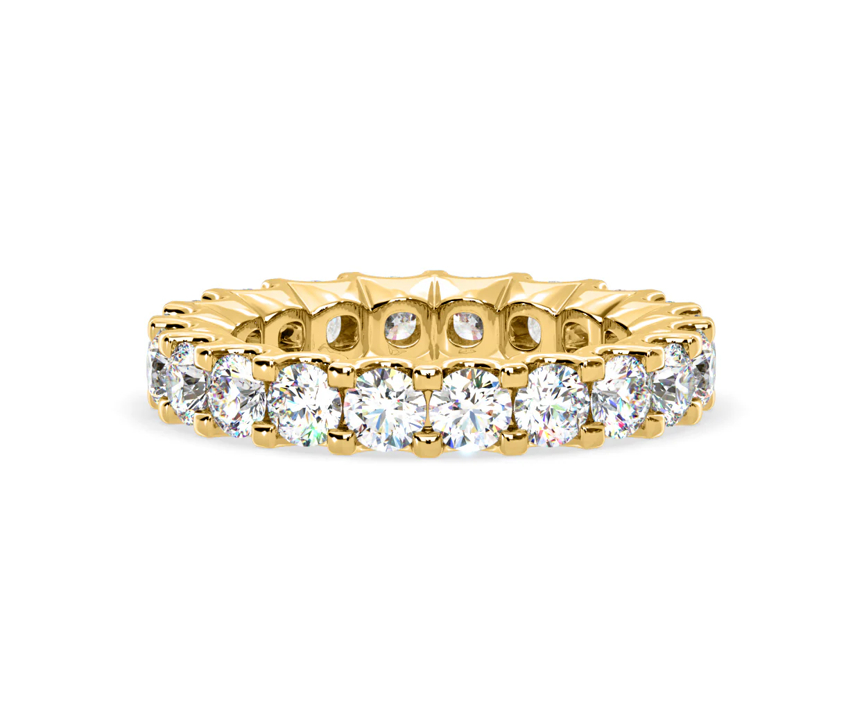 Eternity Ring Chloe 18K Gold Diamond 3.00ct G/Vs - Image 20