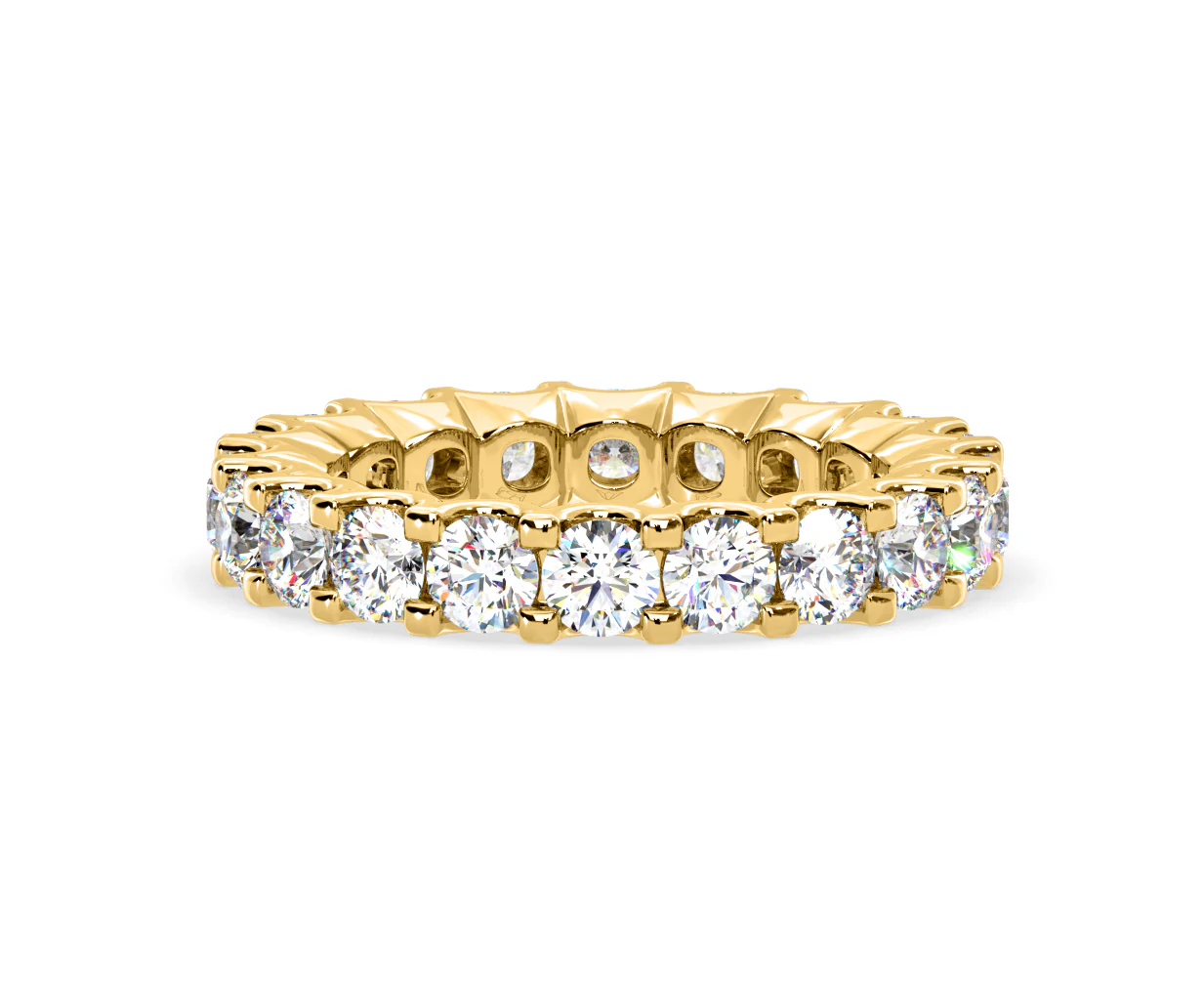 Eternity Ring Chloe 18K Gold Diamond 3.00ct G/Vs - Image 26