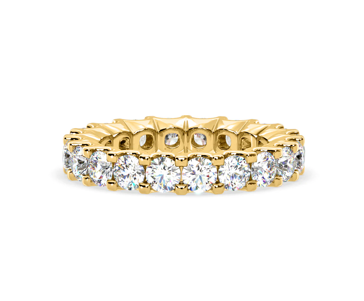 Eternity Ring Chloe 18K Gold Diamond 3.00ct G/Vs - Image 28