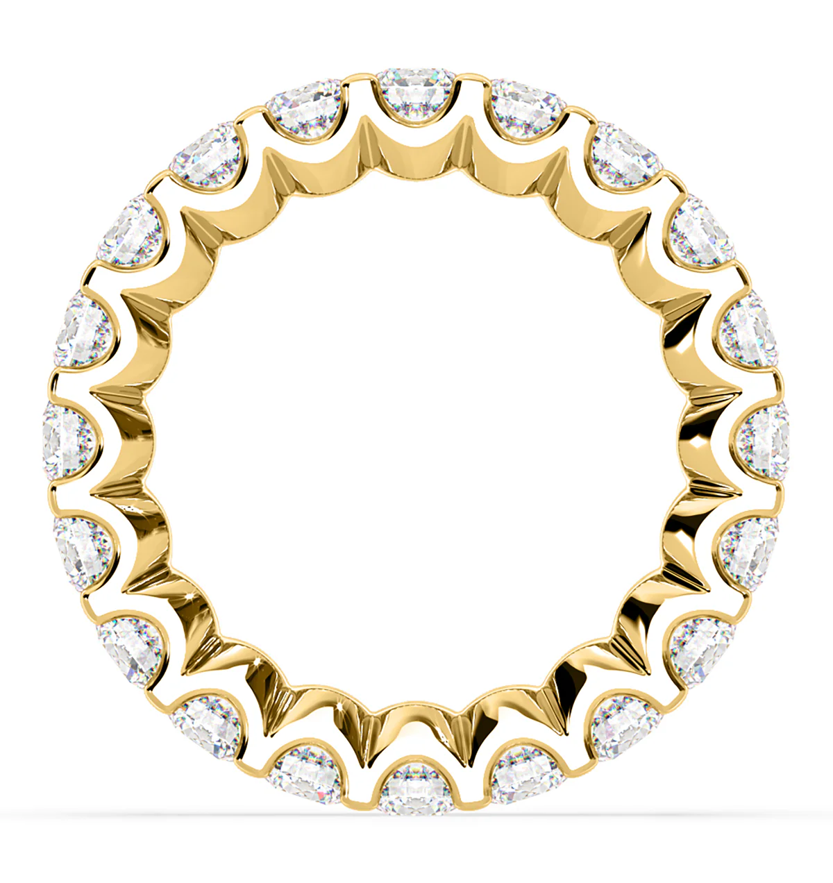 Eternity Ring Chloe 18K Gold Diamond 3.00ct G/Vs - Image 3