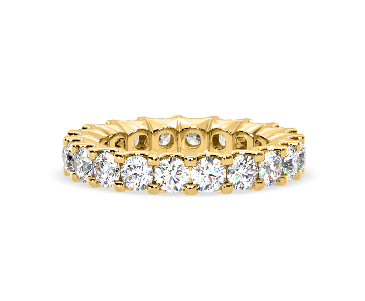Eternity Ring Chloe 18K Gold Diamond 3.00ct G/Vs - Image 31