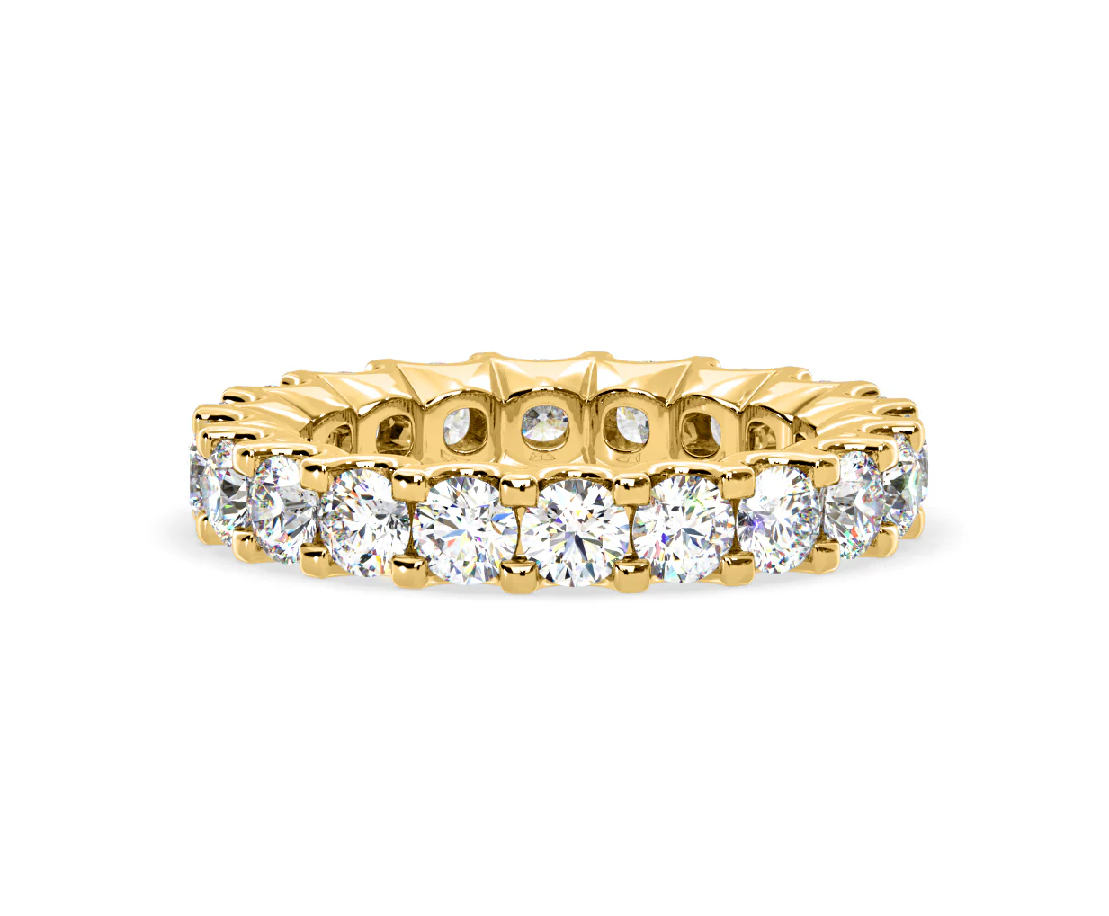 Eternity Ring Chloe 18K Gold Diamond 3.00ct G/Vs - Image 37