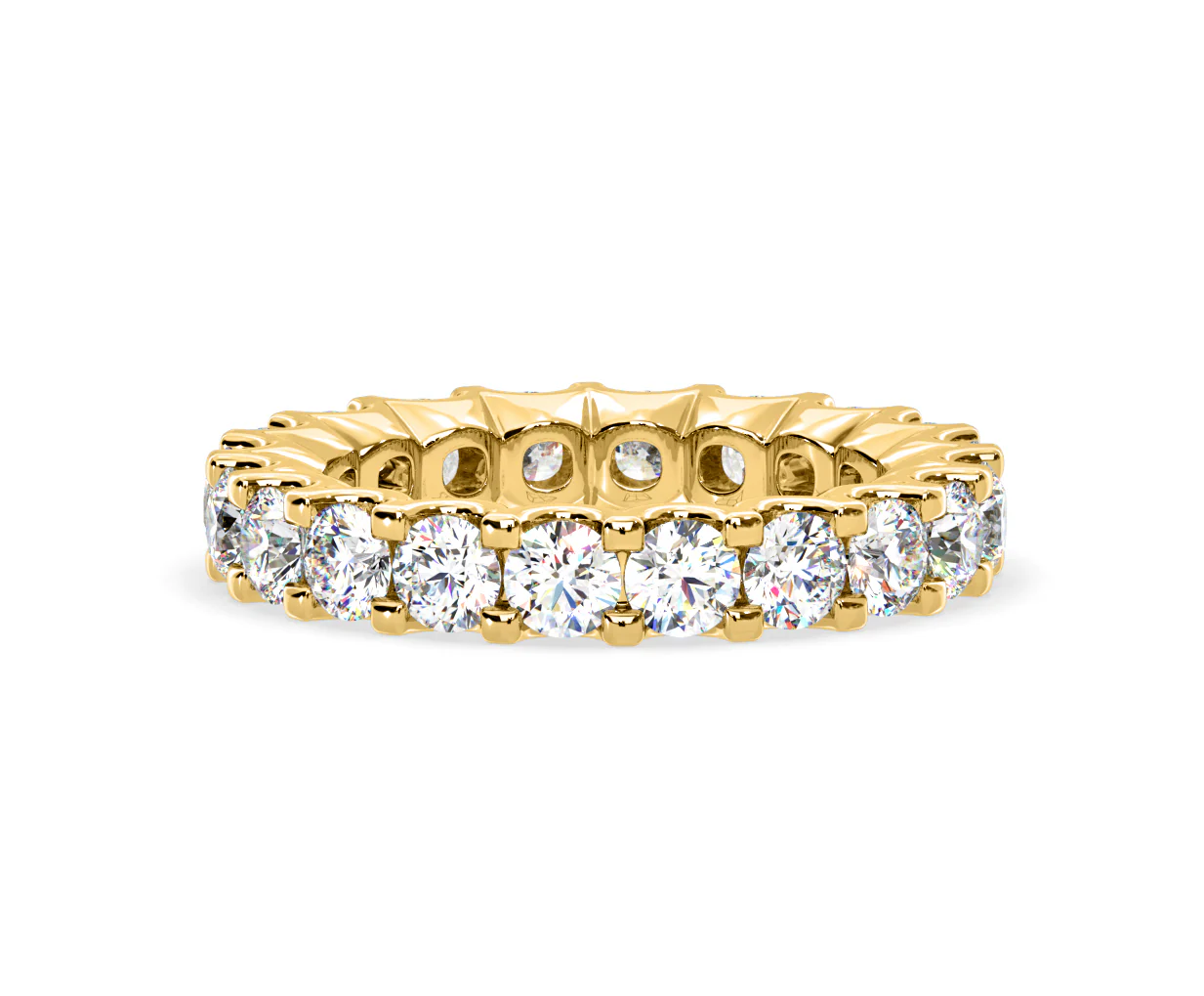 Eternity Ring Chloe 18K Gold Diamond 3.00ct G/Vs - Image 39