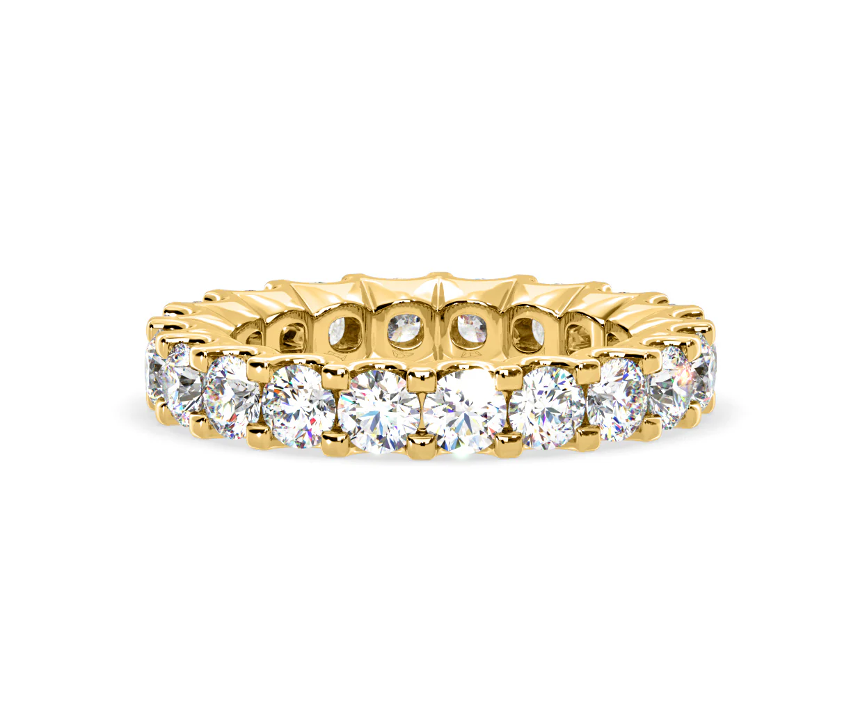 Eternity Ring Chloe 18K Gold Diamond 3.00ct G/Vs - Image 40