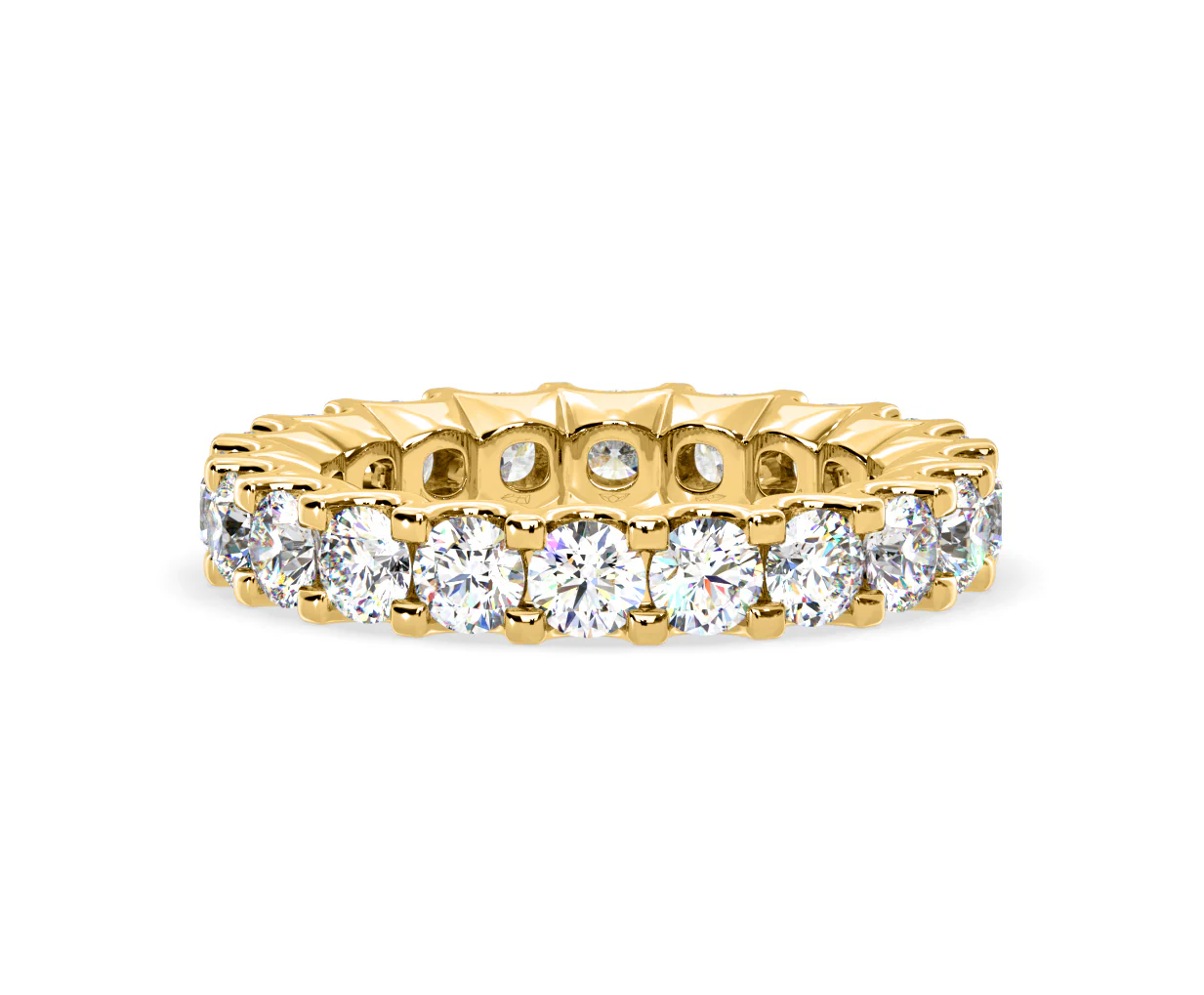 Eternity Ring Chloe 18K Gold Diamond 3.00ct G/Vs - Image 46