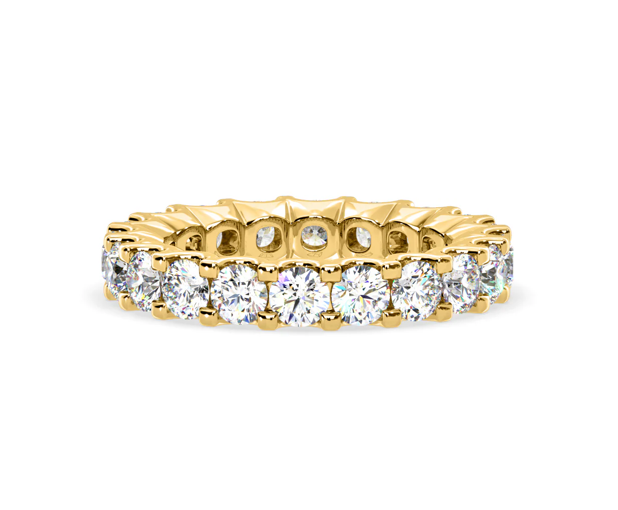 Eternity Ring Chloe 18K Gold Diamond 3.00ct G/Vs - Image 50