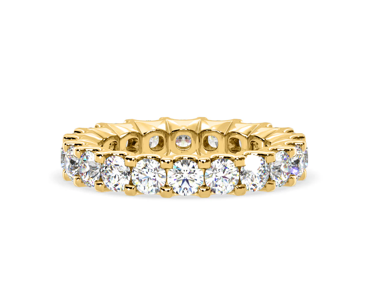 Eternity Ring Chloe 18K Gold Diamond 3.00ct G/Vs - Image 77